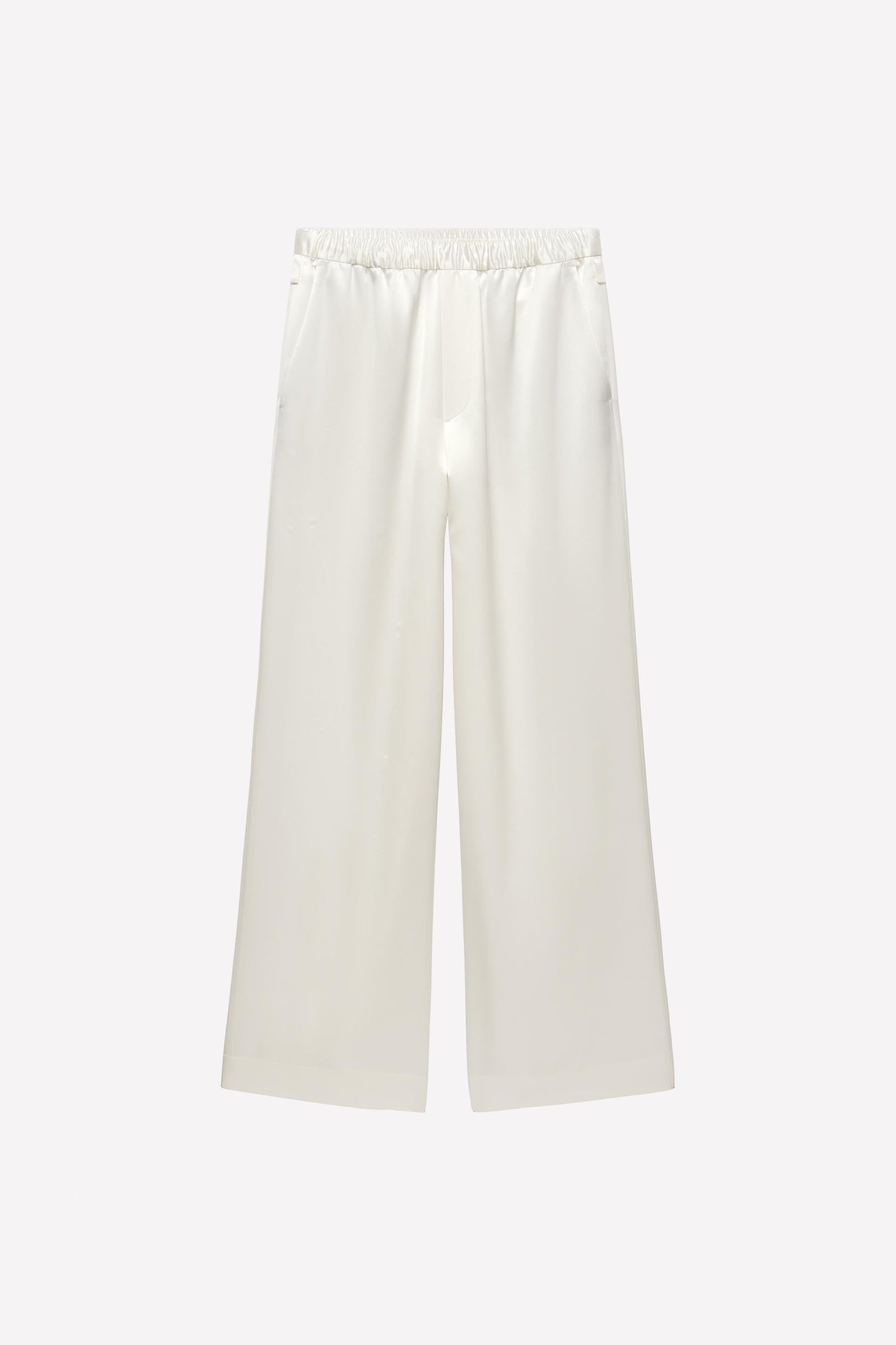 SATIN TROUSERS