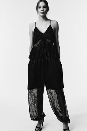 Lace Combined Top