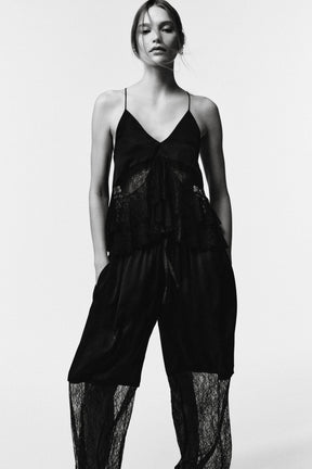 Lace Combined Top