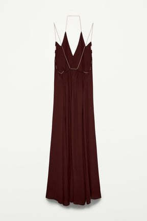 Camisole Dress with Chain