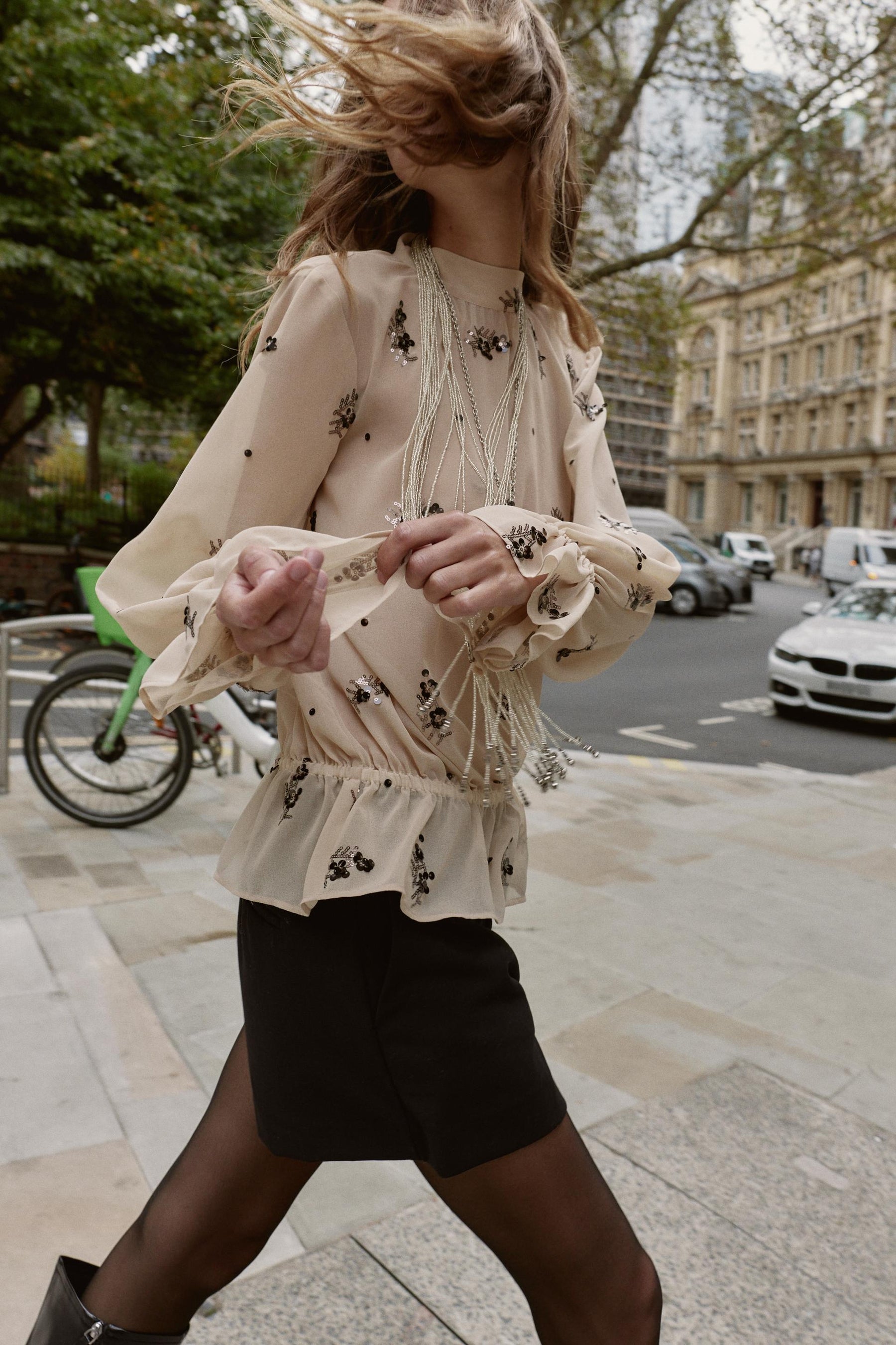 SEQUIN BLOUSE