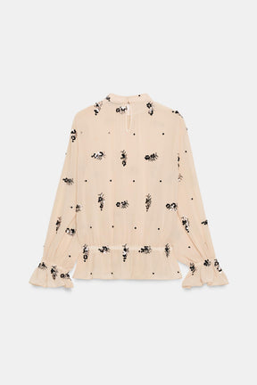 SEQUIN BLOUSE