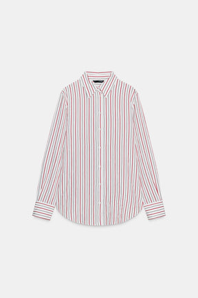 OVERSIZED POPLIN SHIRT