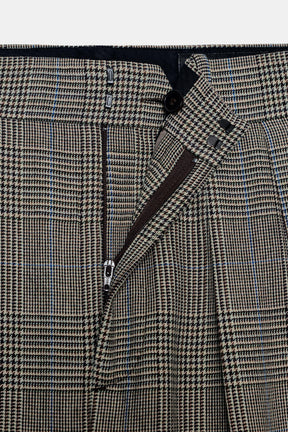 Wide-Leg Trousers with Darts