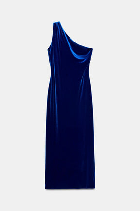 Velvet Midi Dress