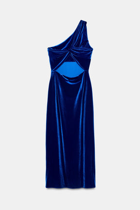 Velvet Midi Dress
