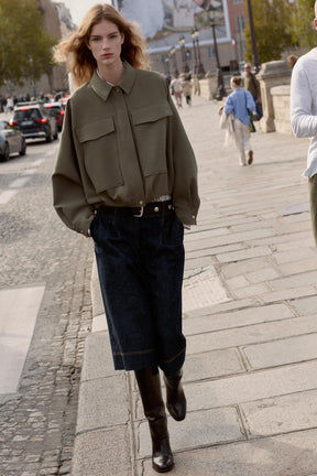 BOMBER JACKET WITH POCKETS