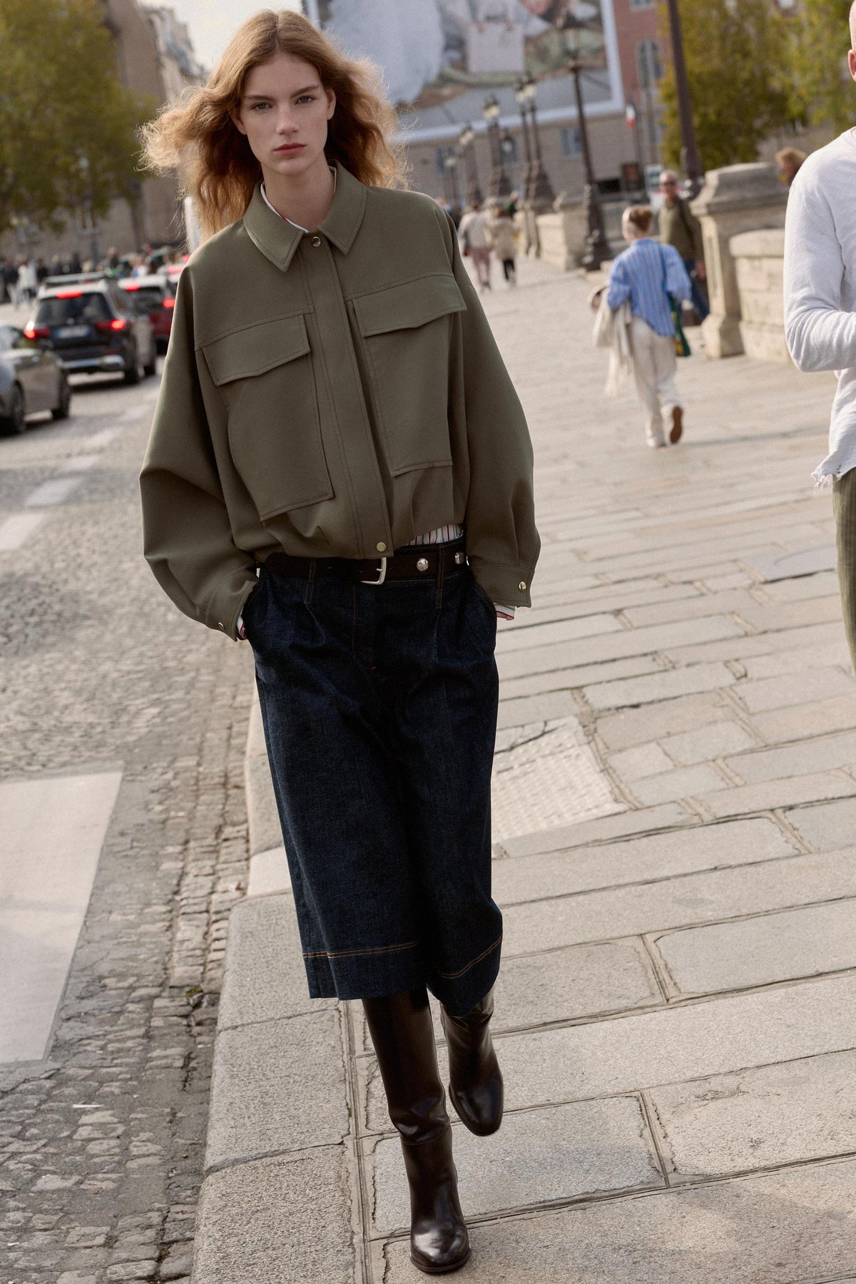 BOMBER JACKET WITH LARGE POCKETS - Image 2