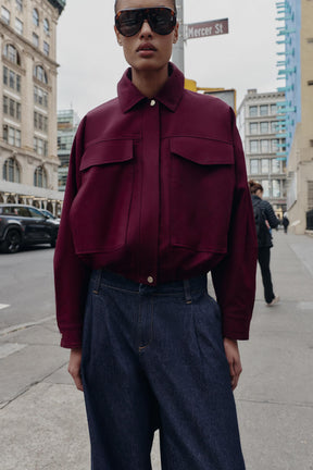 BOMBER JACKET WITH LARGE POCKETS - Image 2