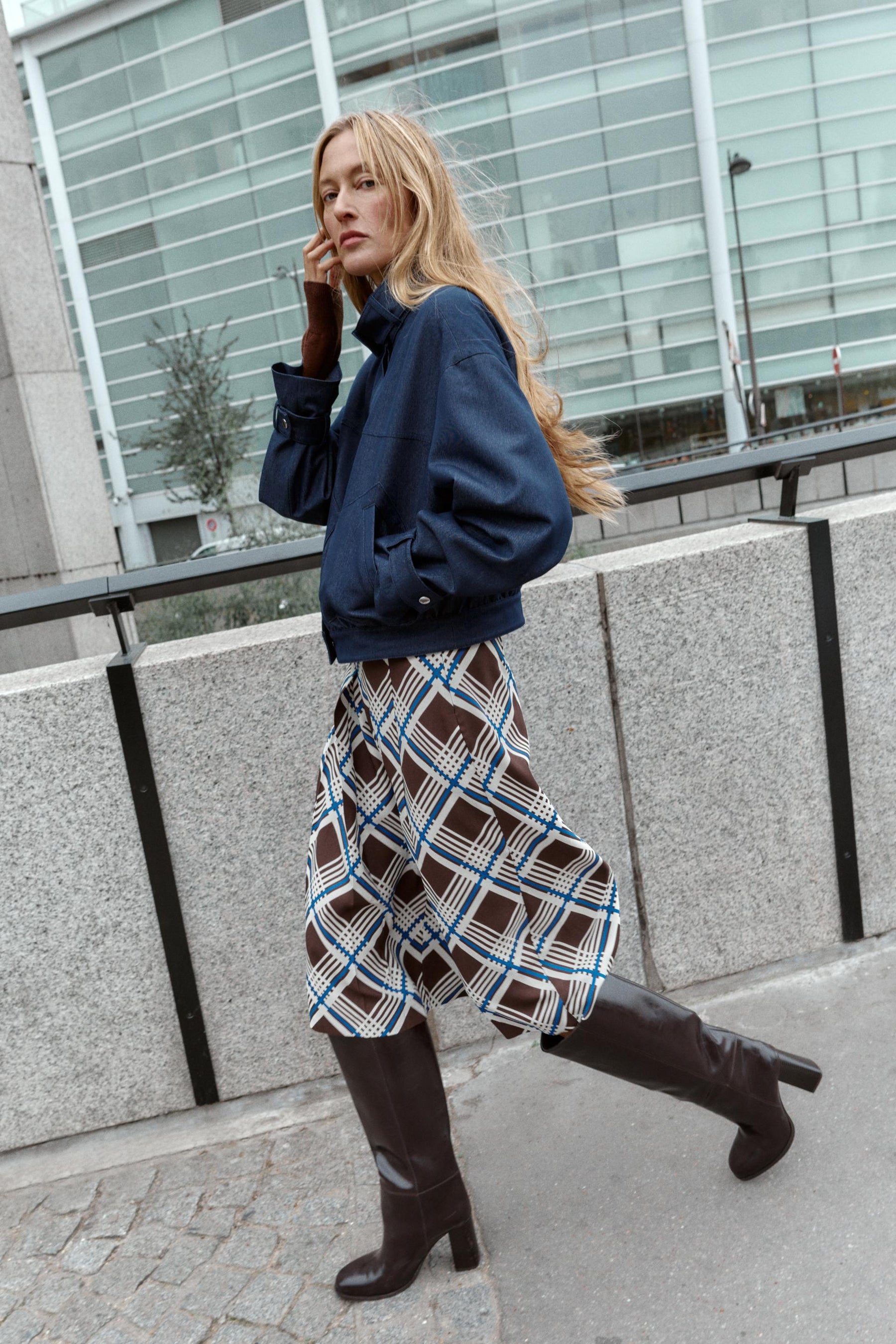 HIGH-NECK BOMBER JACKET - Image 4