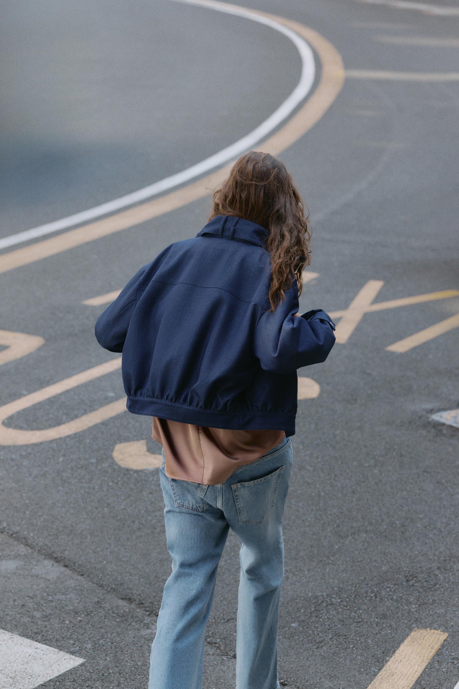 HIGH-NECK BOMBER JACKET