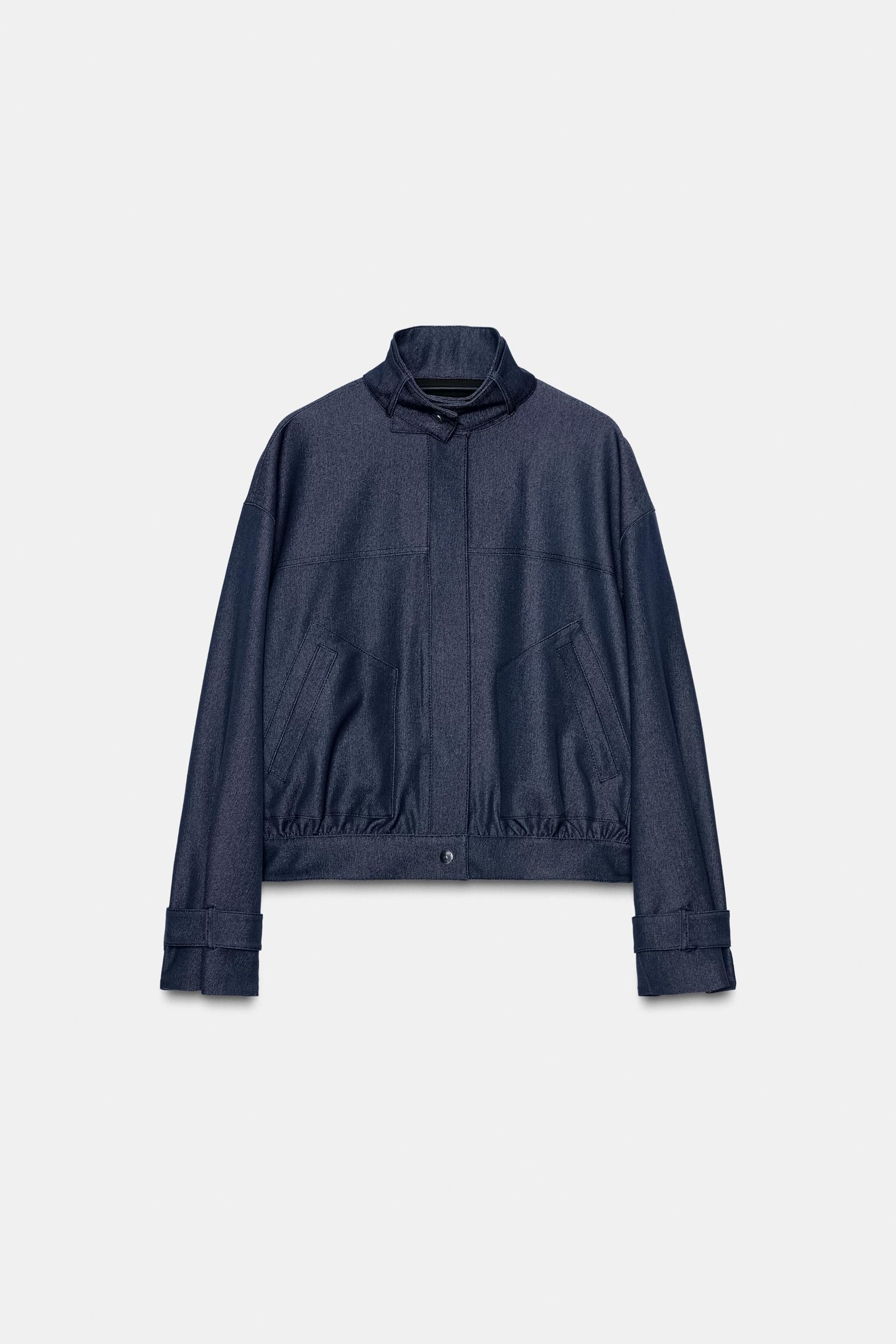 HIGH-NECK BOMBER JACKET - Image 9