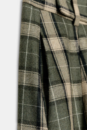 Wide-Leg Wool Trousers