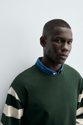 STRIPED LONG SLEEVE T-SHIRT - Image 5