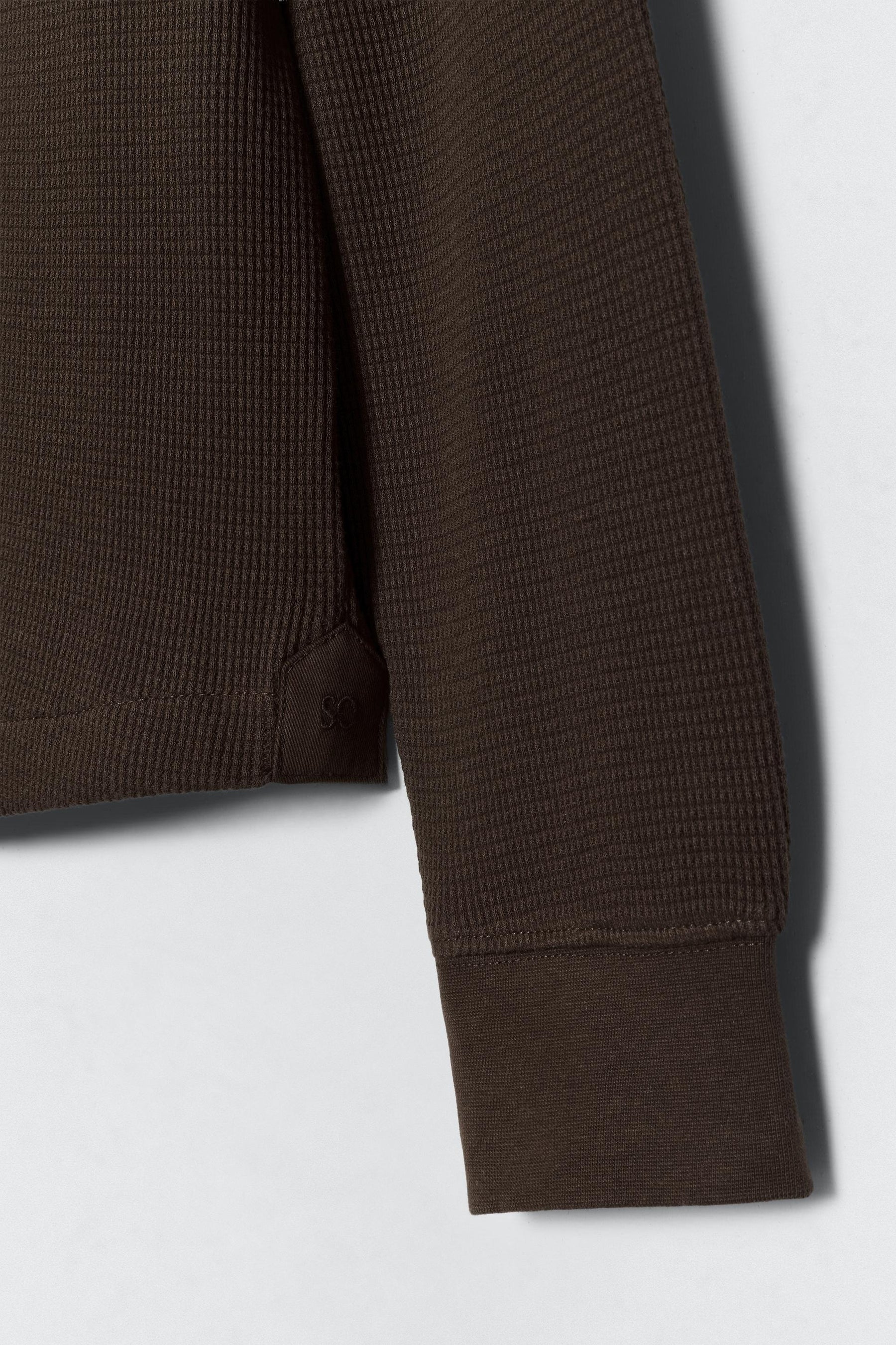 POLOSHIRT MIT WAFFELSTRUKTUR SOSHIOTSUKI