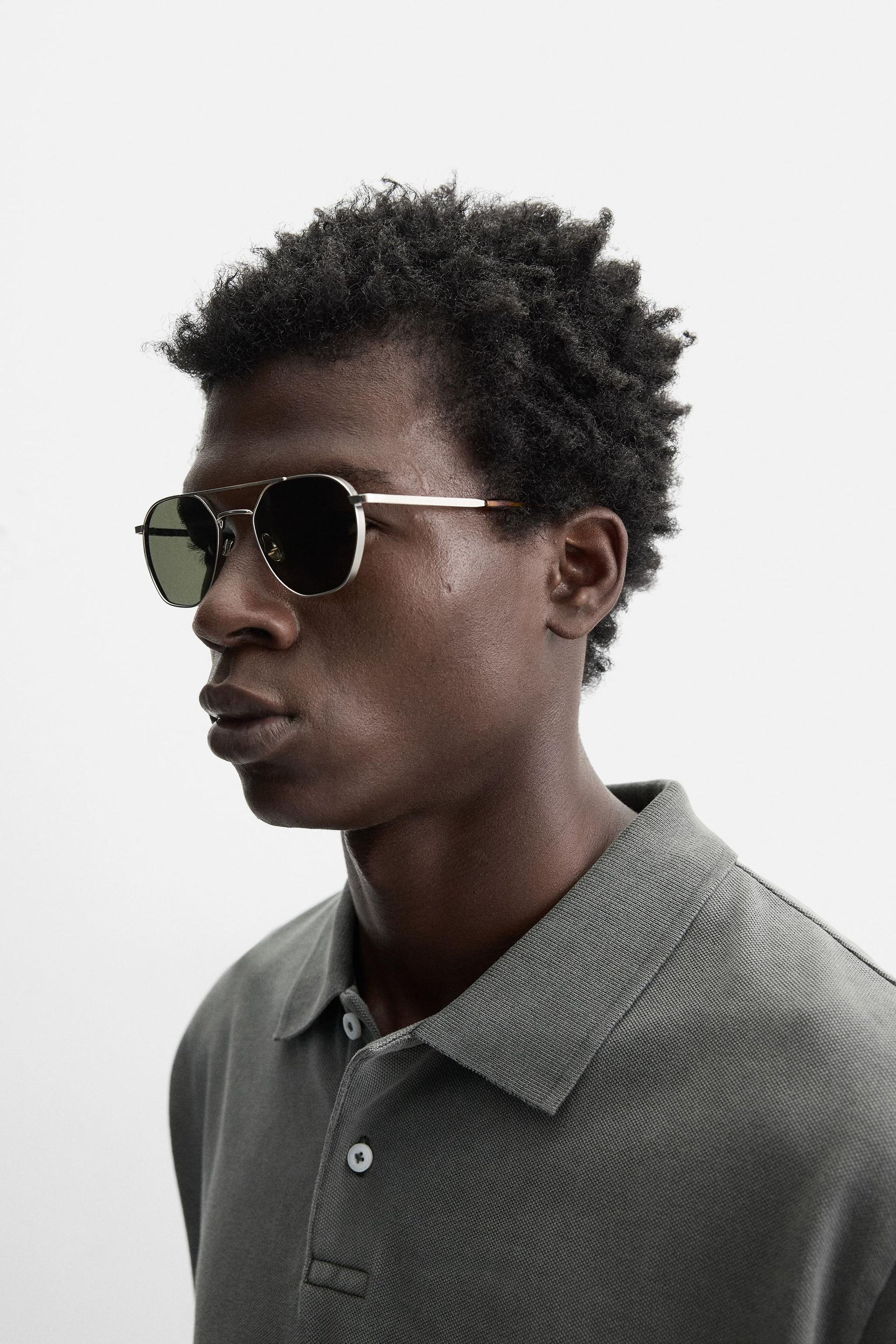 WASHED PIQUÉ POLO SHIRT - Image 5