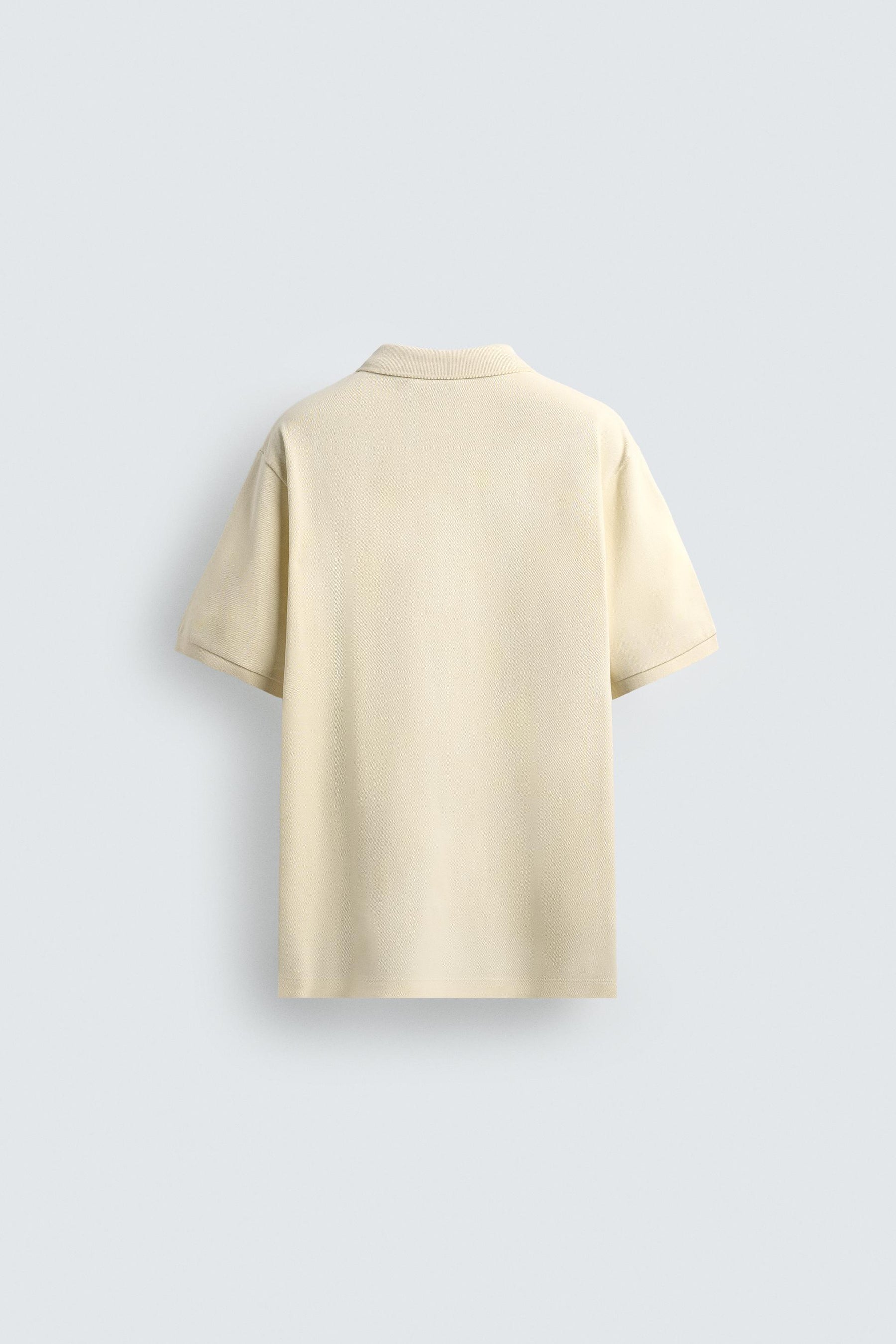 WASHED TEXTURED PIQUÉ POLO SHIRT - Image 7