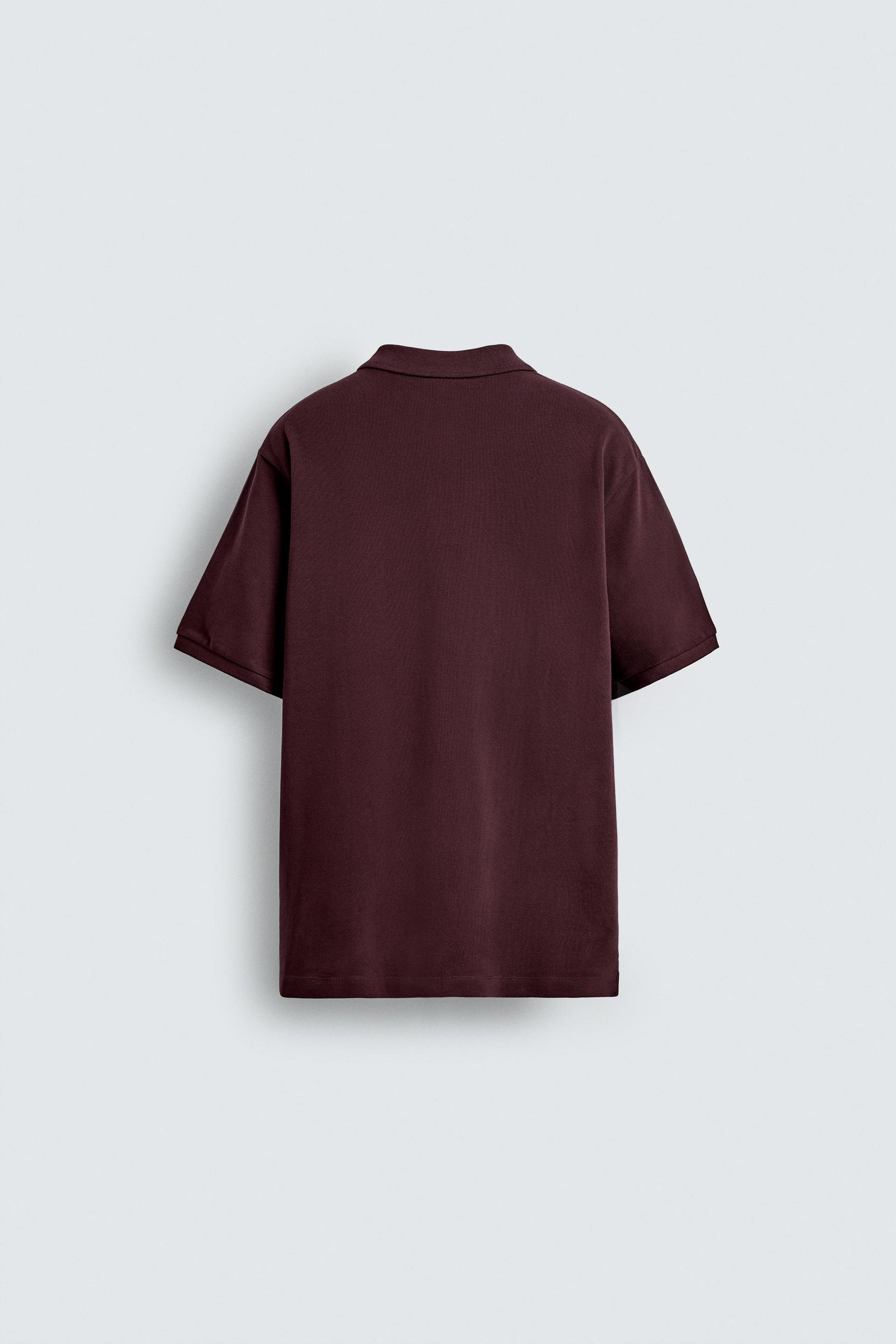 WASHED TEXTURED PIQUÉ POLO SHIRT - Image 7