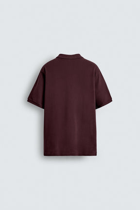 WASHED TEXTURED PIQUÉ POLO SHIRT - Image 7
