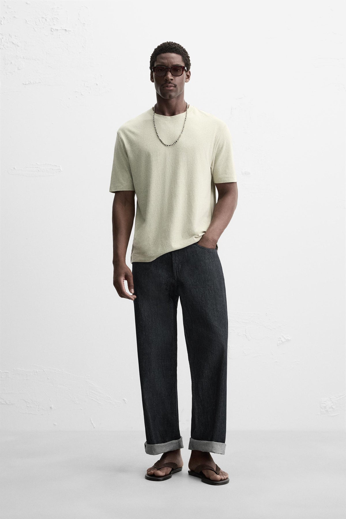 TEXTURED T-SHIRT - Image 1