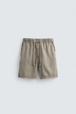 FADED RELAXED FIT BERMUDA SHORTS - Image 6