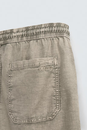 FADED RELAXED FIT BERMUDA SHORTS - Image 9