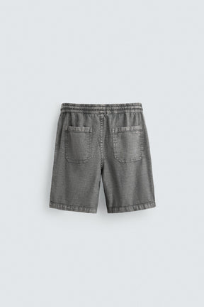 FADED RELAXED FIT BERMUDA SHORTS - Image 8