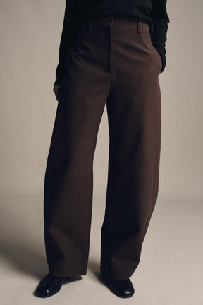 Striped Balloon Trousers