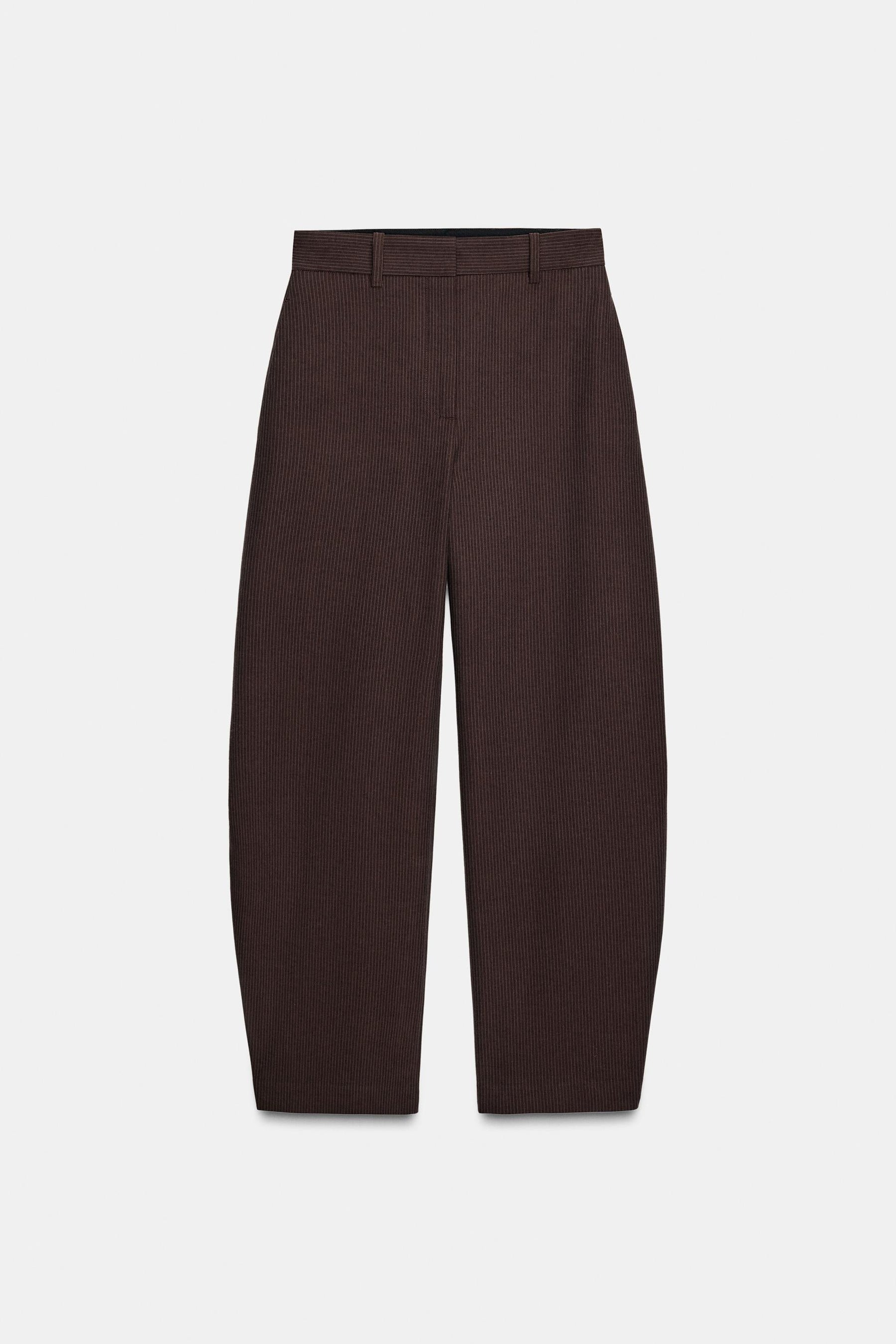 Striped Balloon Trousers