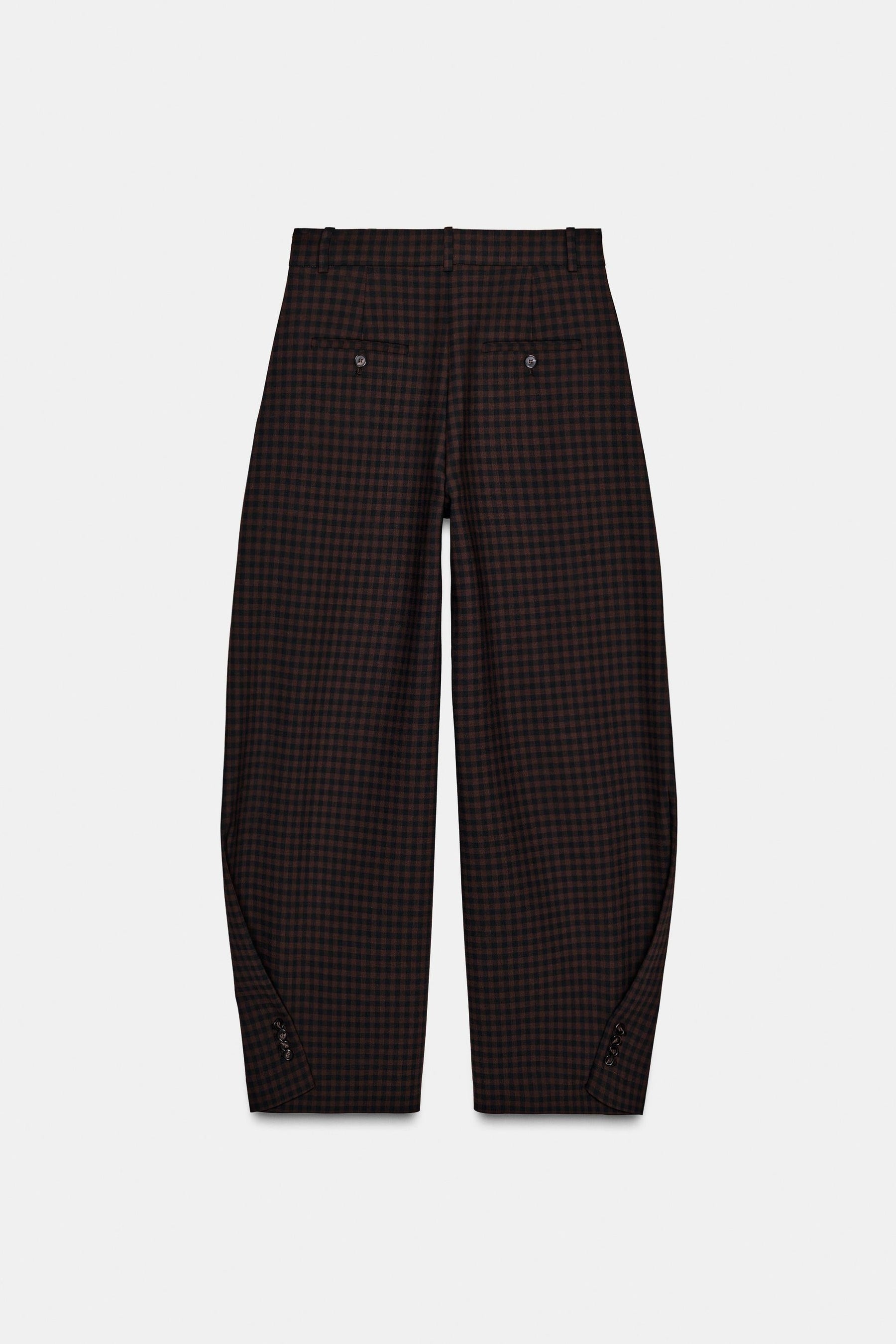 Balloon Trousers With Buttons