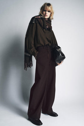 Balloon Trousers With Buttons
