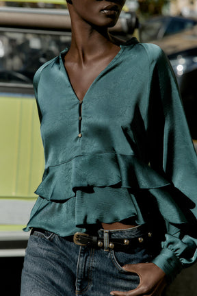 Ruffled Blouse