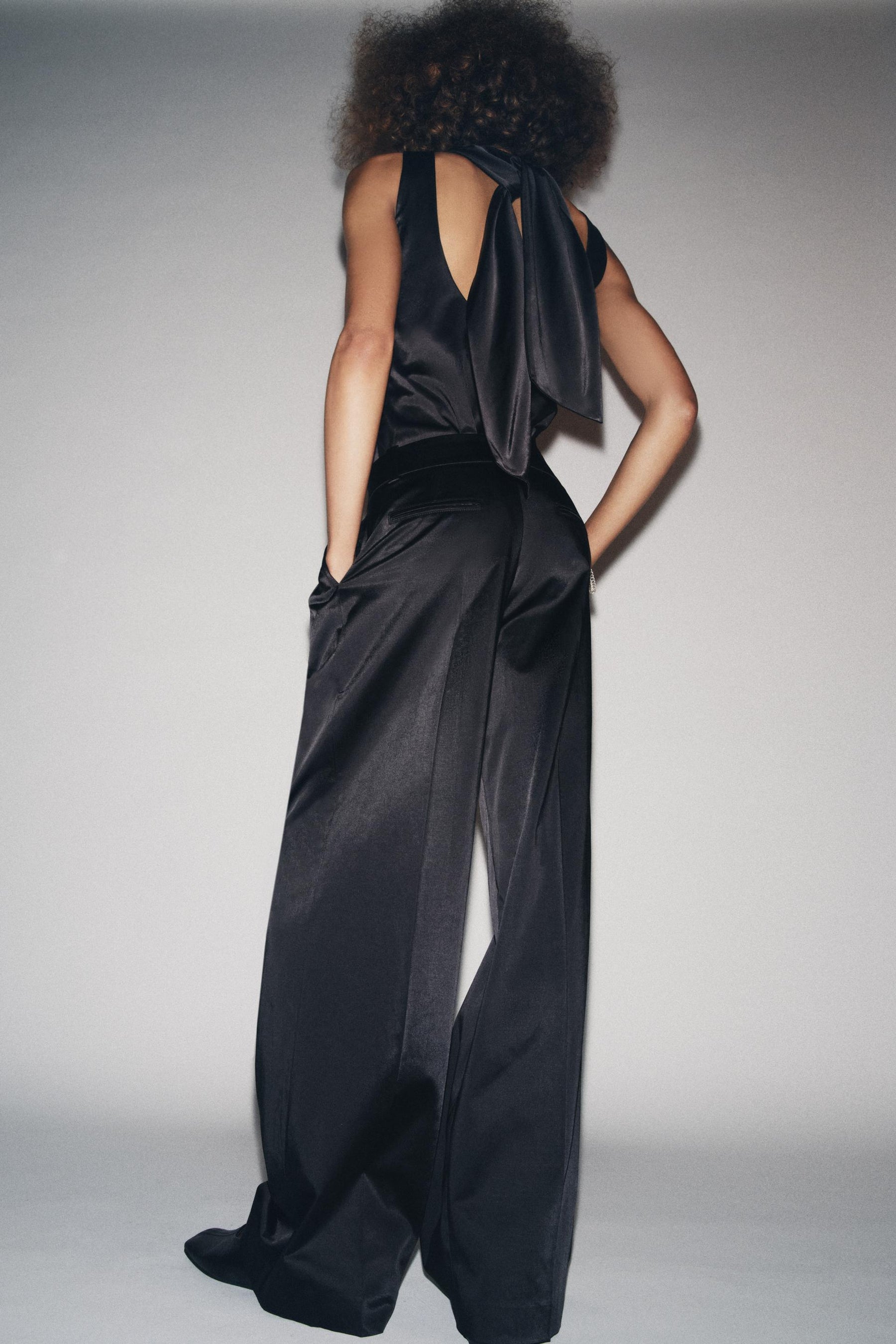 Satin Sleeveless Fashion Top