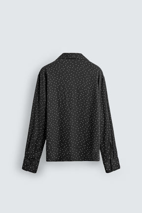 FLOWING POLKA DOT SHIRT - Image 7