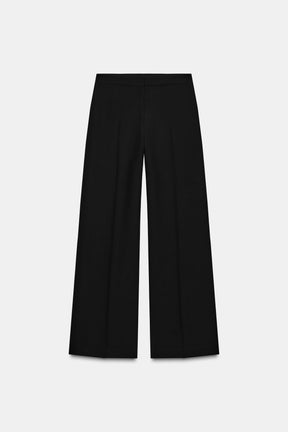 Straight-leg High-waist Trousers