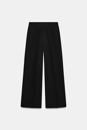 Straight-leg High-waist Trousers