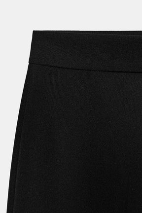 Straight-leg High-waist Trousers