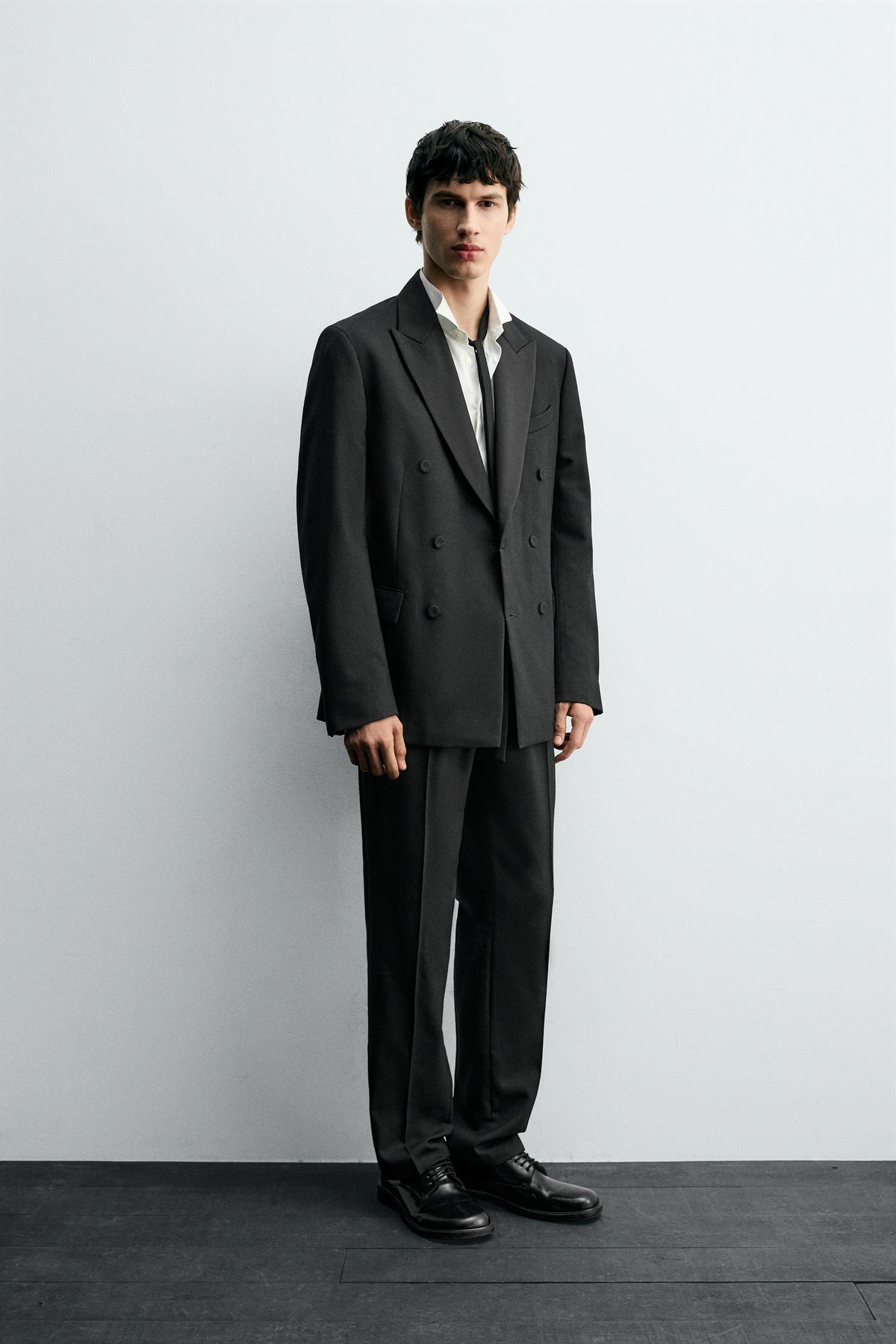 PLEATED SUIT TROUSERS - Image 1