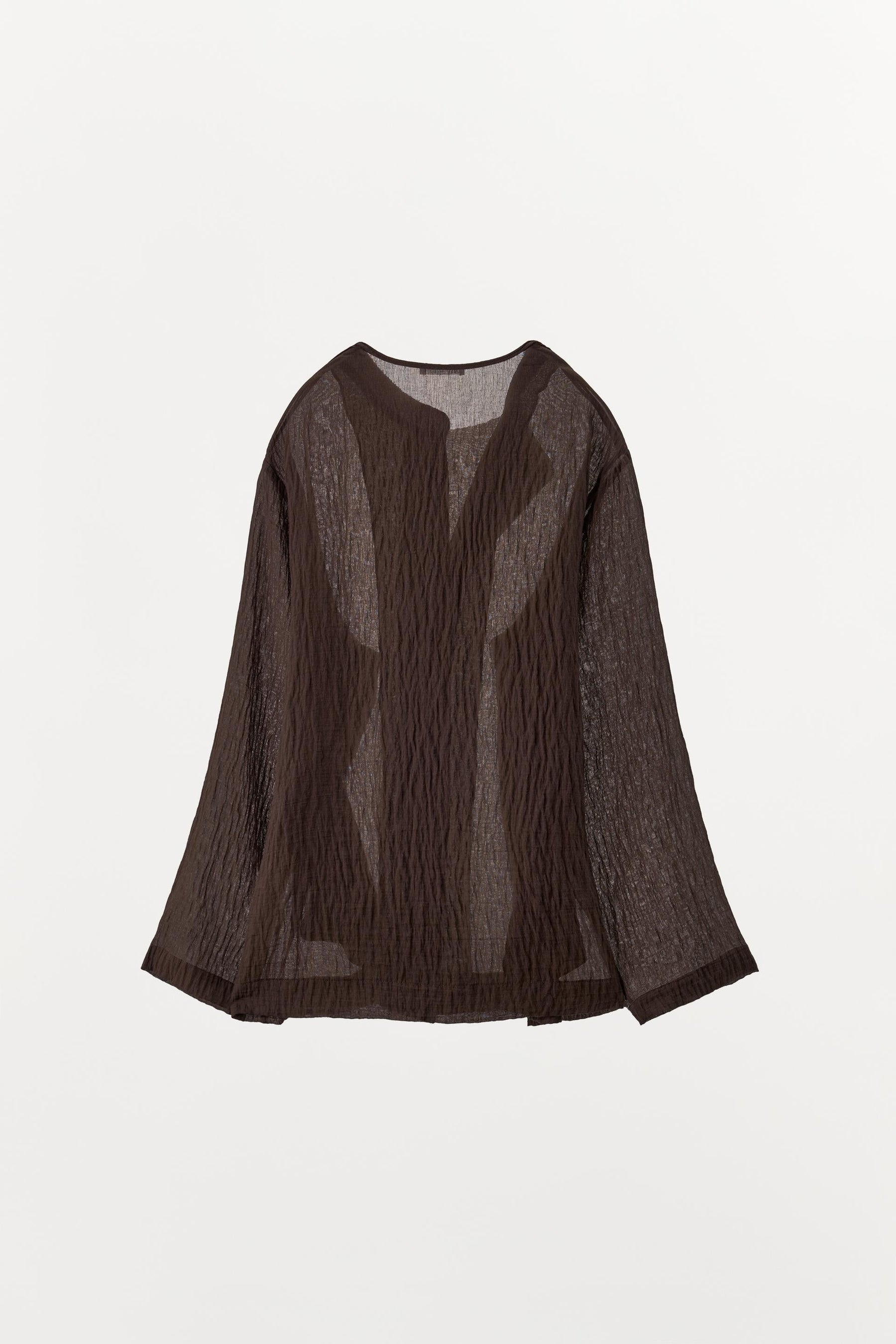 Textured Viscose Shirt