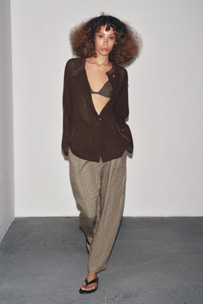 Textured Viscose Shirt