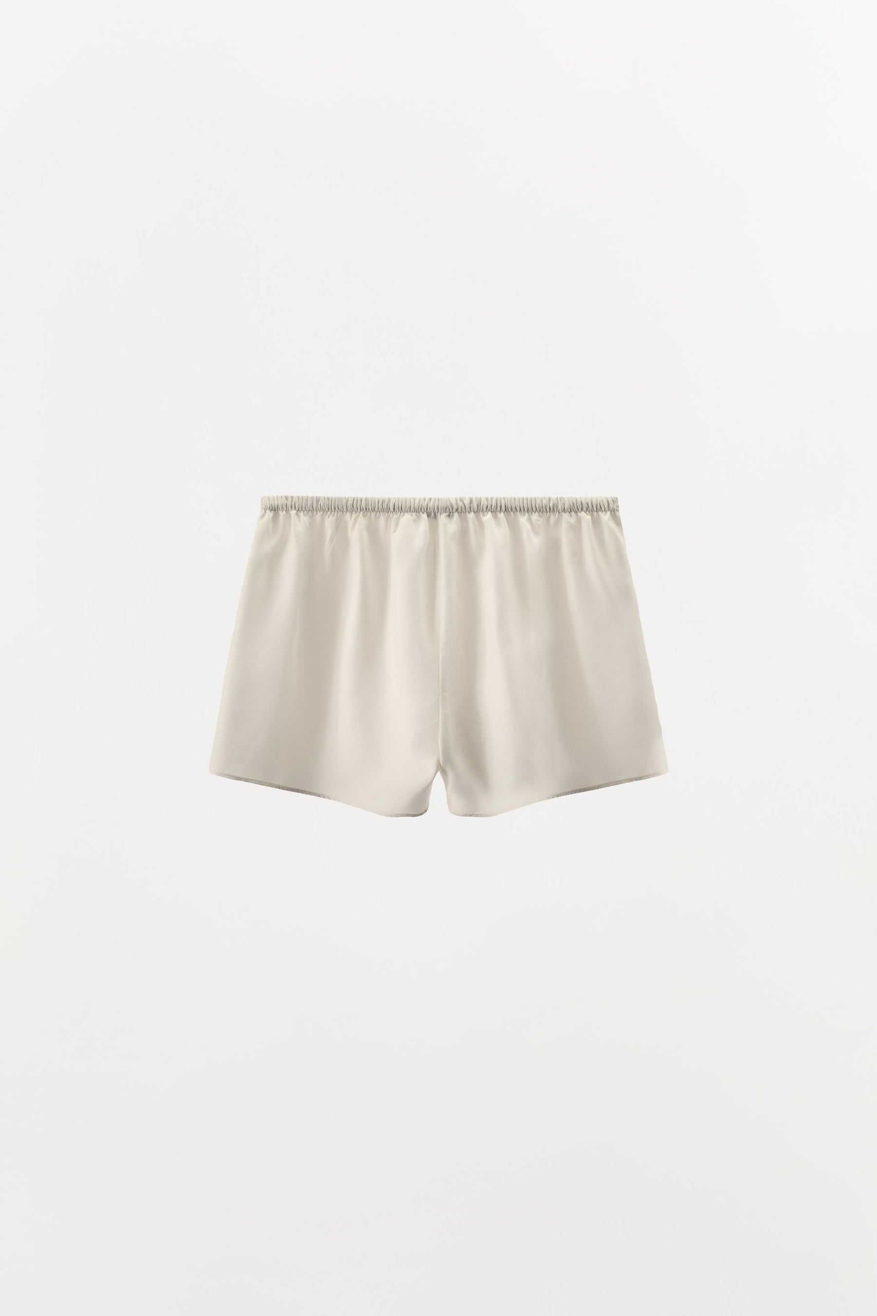 Silk Lingerie Shorts