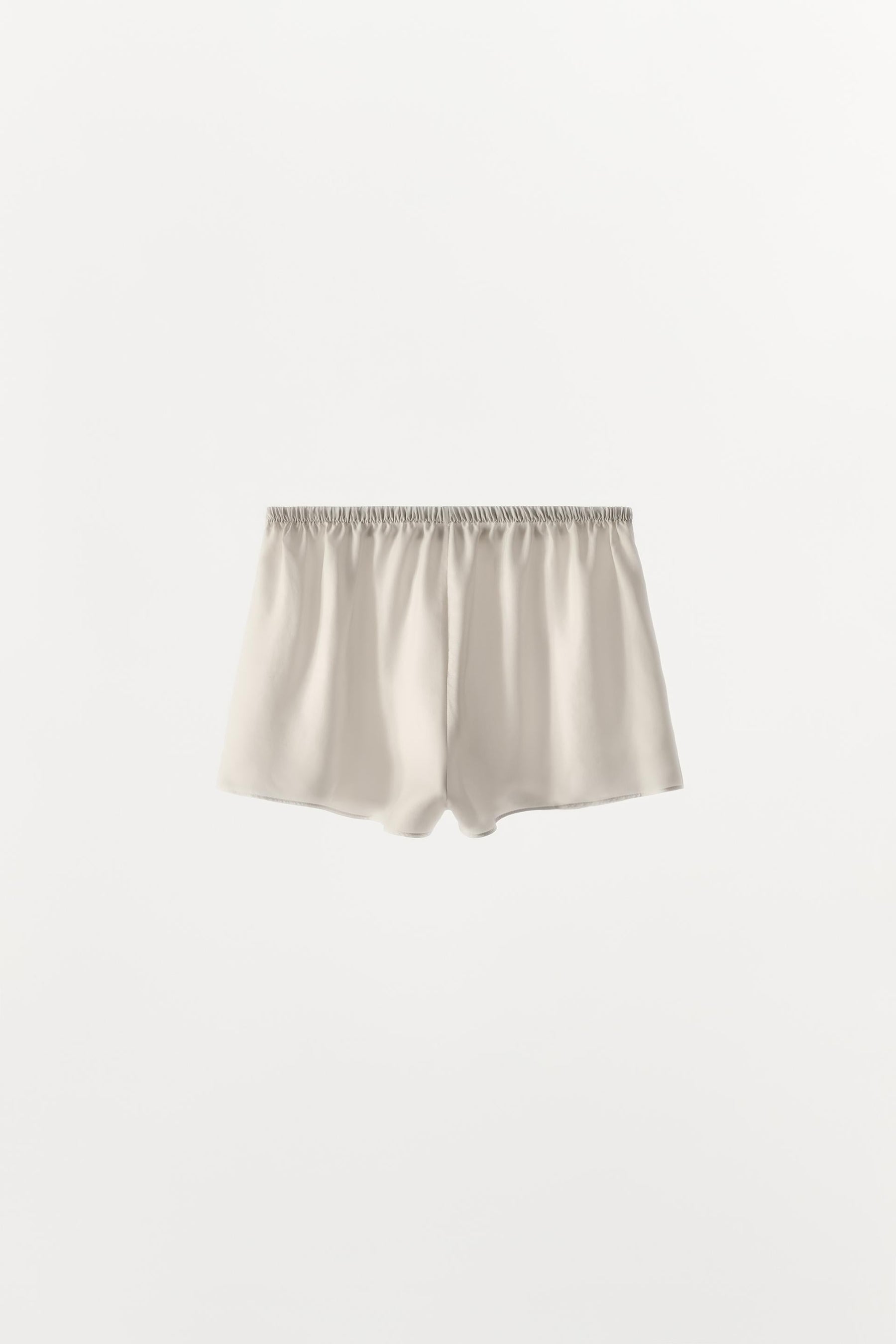 Silk Lingerie Shorts