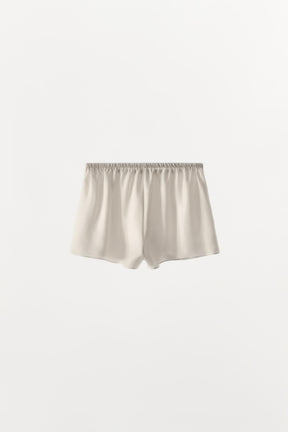 Silk Lingerie Shorts