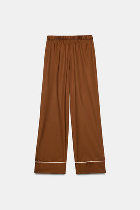 POPLIN PYJAMA TROUSERS