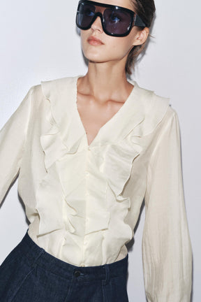Ruffled Fashion Shirt