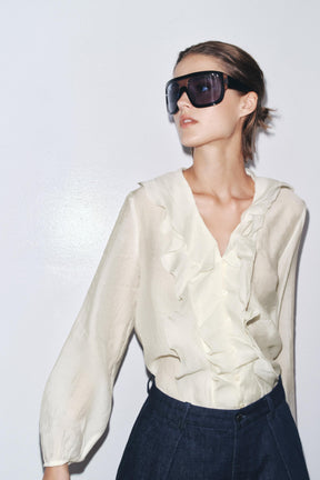 Ruffled Fashion Shirt