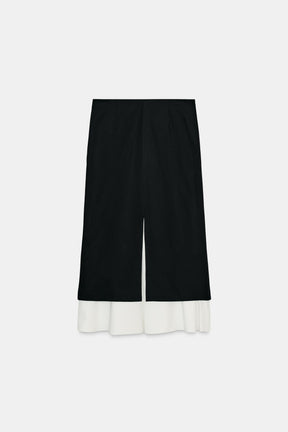 Contrast Skirt