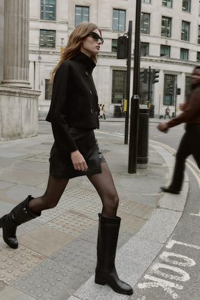 KURZE DOPPELREIHE JACKE