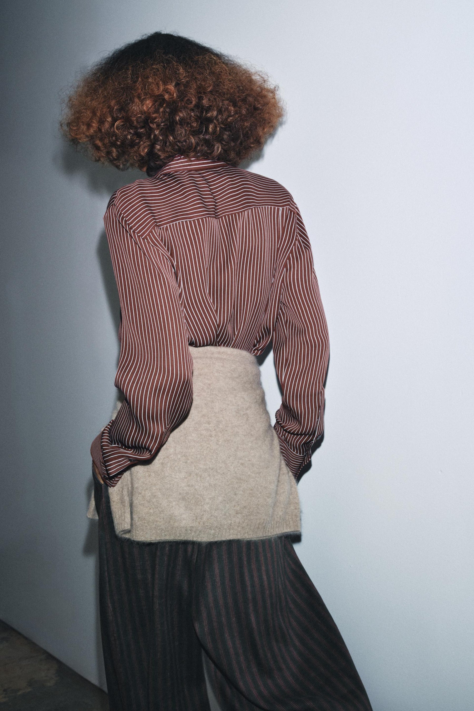Silk Striped Shirt