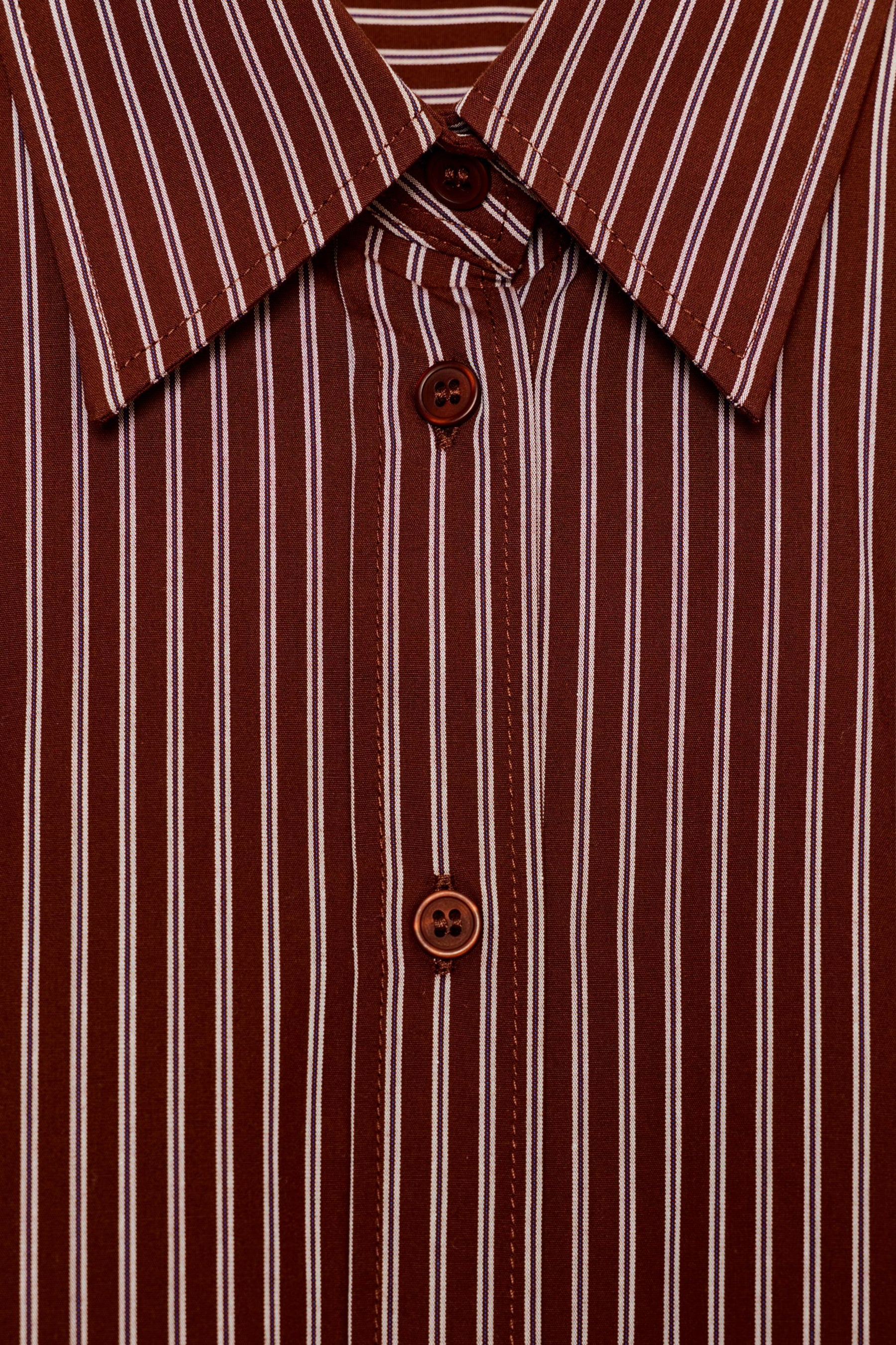 Silk Striped Shirt